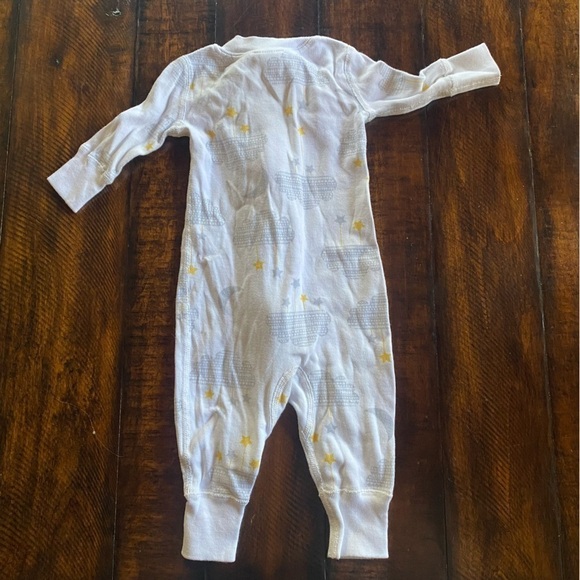 Hanna Andersson GN Moon and Stars Zipper Sleeper 0-3 Months - Picture 4 of 6